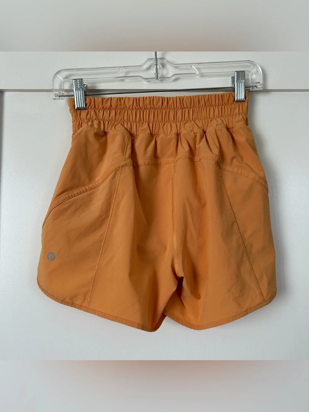 Lululemon Track That Short 5” Monarch Orange Size 4